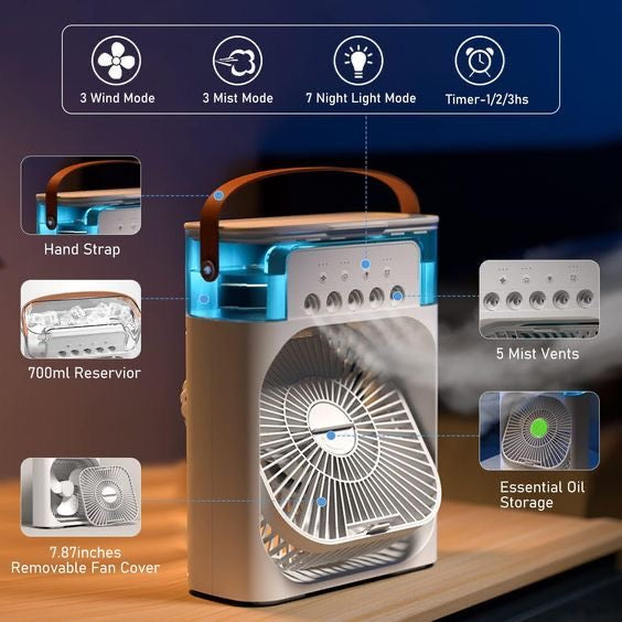 Large Portable Air Cooling Fan