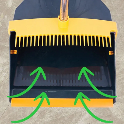 Shophably® Attachable Broom with dustpan cleaning product
