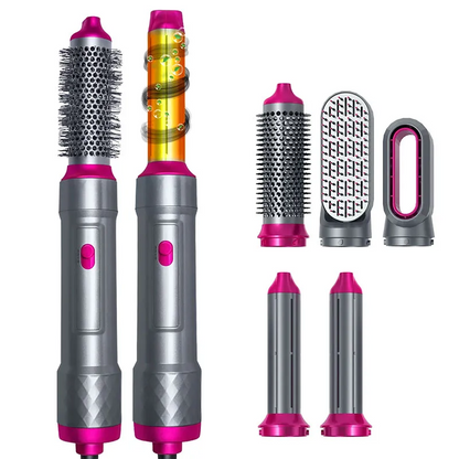 Shophably® 5 In 1 Hair Dryer Straightener And Curler