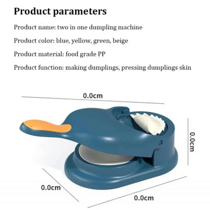 Shophably® 2 In 1 Efficient Dumpling Maker Manual Dough Presser