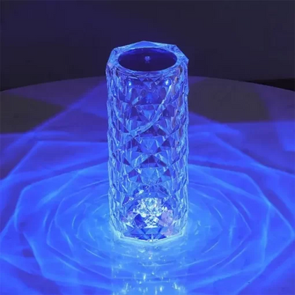 Shophably® Crystal Lamp Diamond Light Projector 16 Colors Touch & Remote Control
